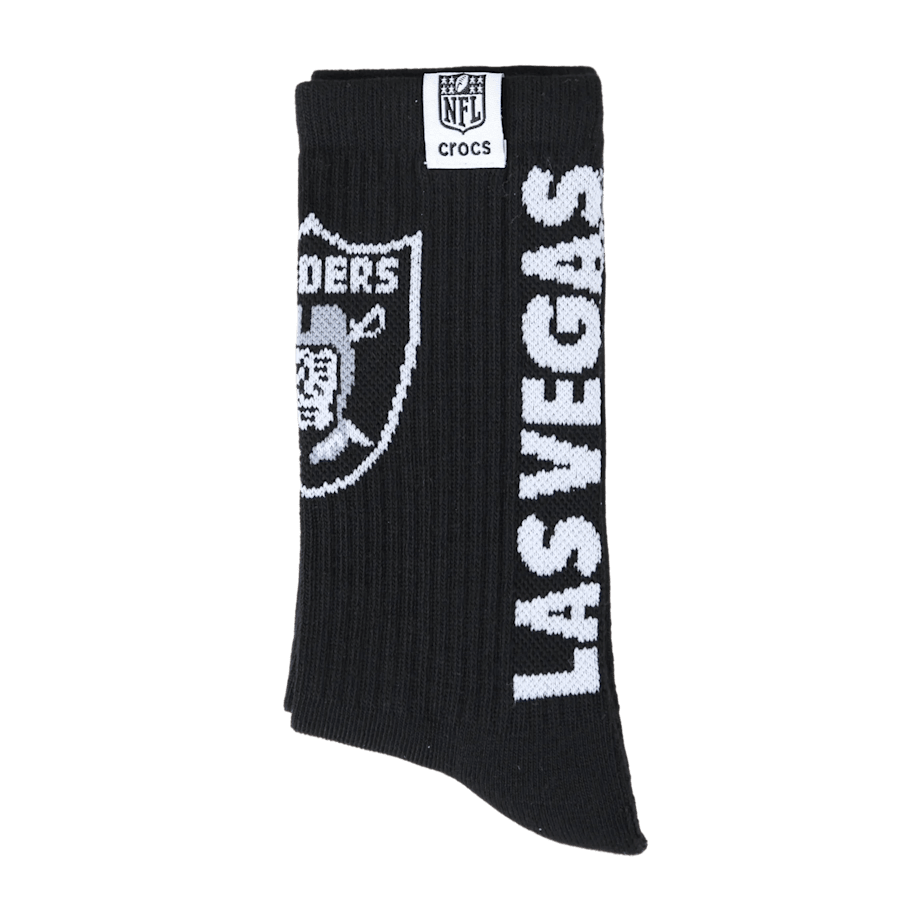 NFL Las Vegas Raiders Crocs Socks - US 8123