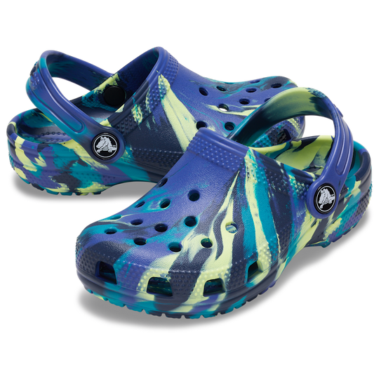 Kids' Classic Marbled Clog - US 7602