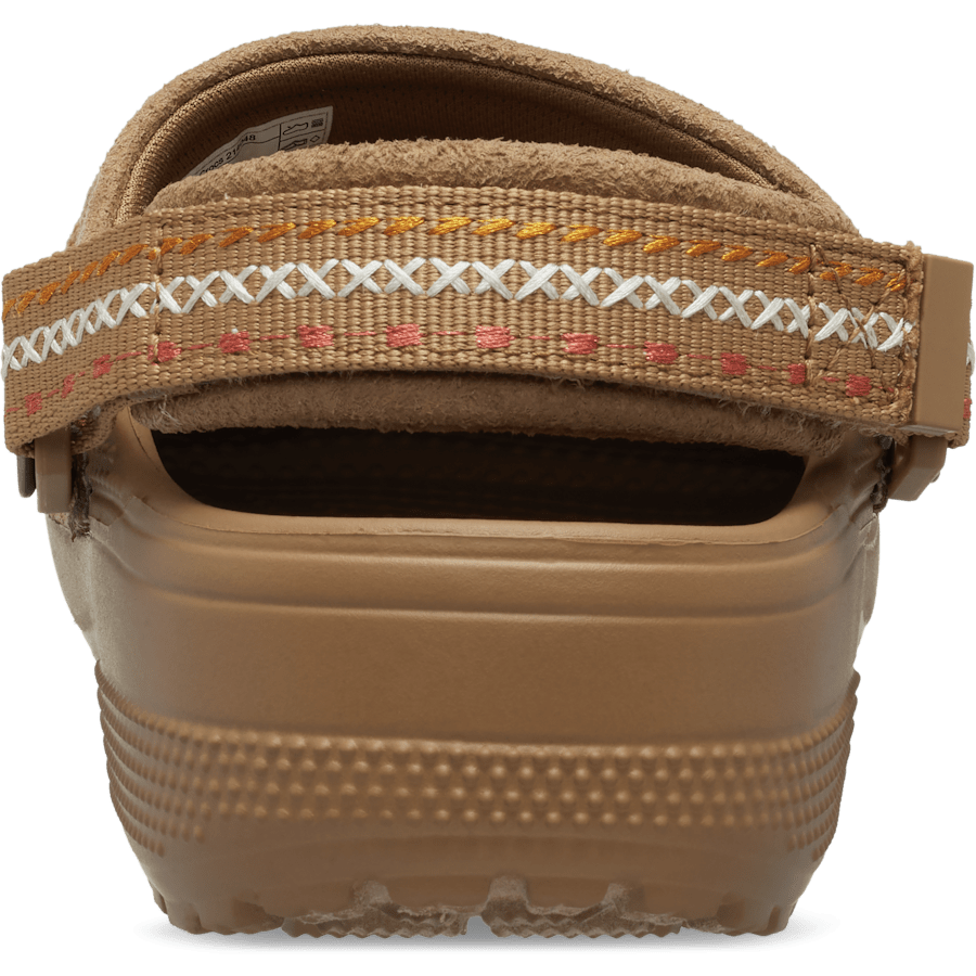 Crafted Vegan Suede Stitch Clog - US 1942