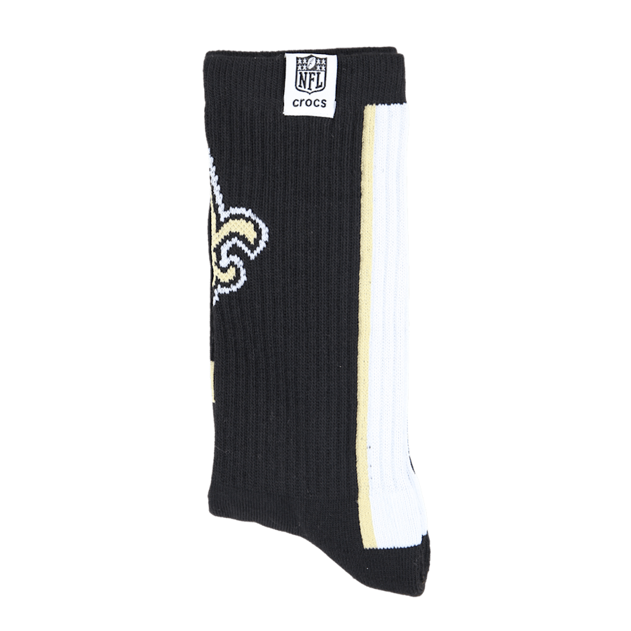 NFL New Orleans Saints Crocs Socks - US 8550