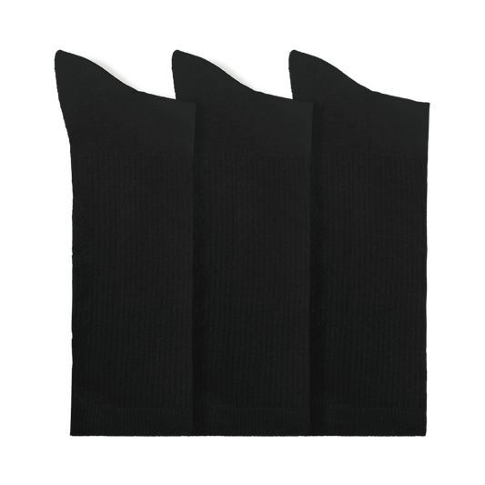 Texture Logo Crew Socks 3PK - US 3026