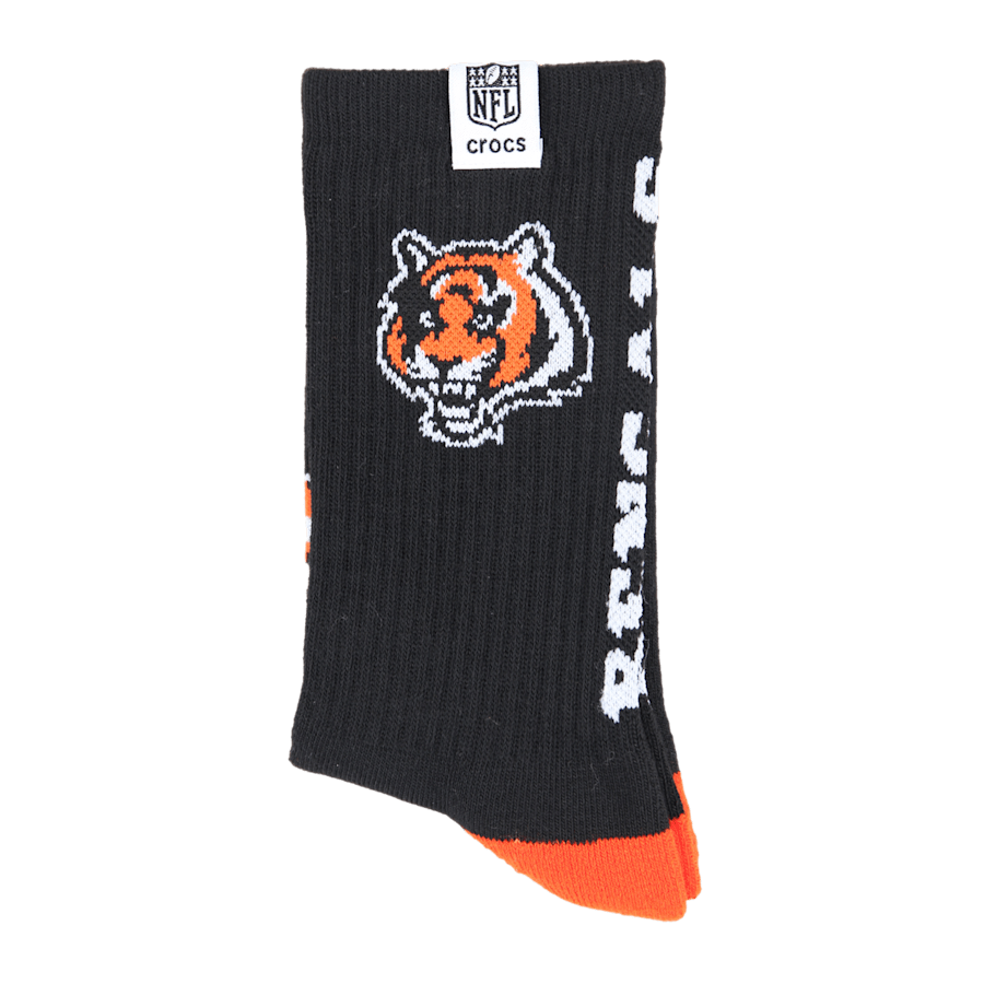NFL Cincinnati Bengals Crocs Socks - US 6802