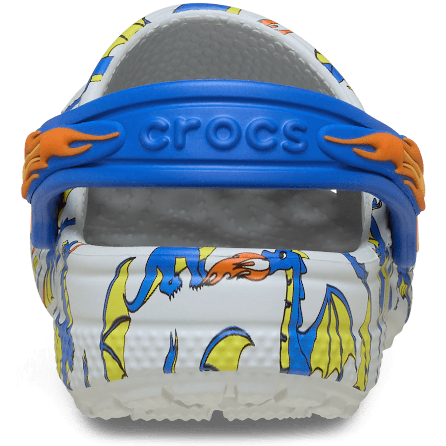 Toddler Classic Dragon Graphic Clog - US 2126