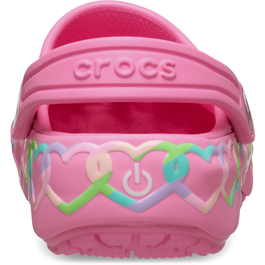 Toddler Classic Heart Lights Clog - US 3456