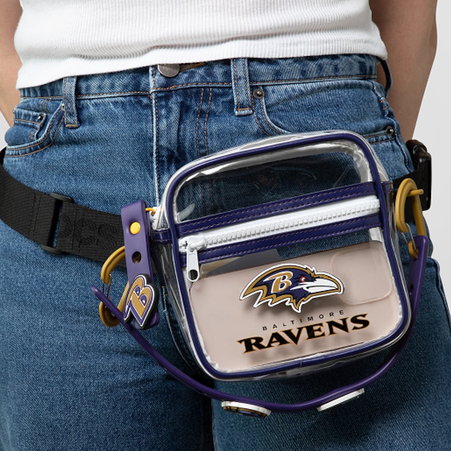 NFL Baltimore Ravens Clear Stadium Bag - US 9505