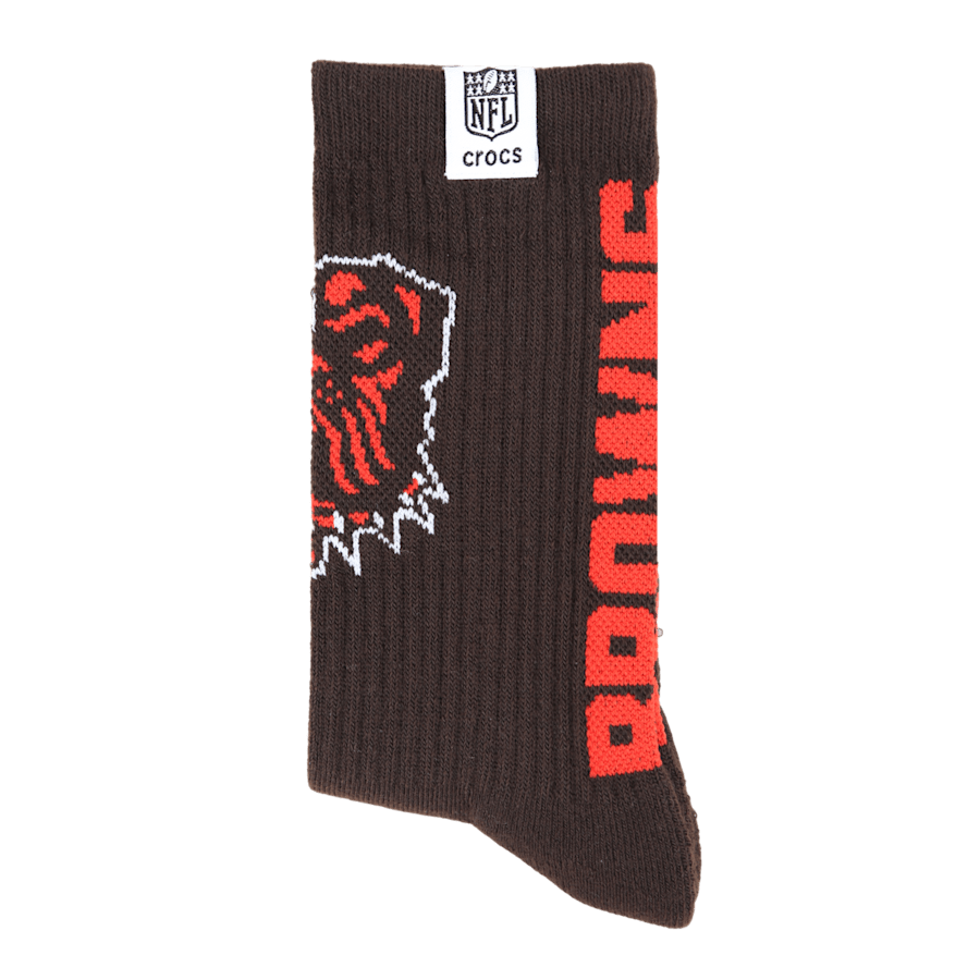 NFL Cleveland Browns Crocs Socks - US 1836