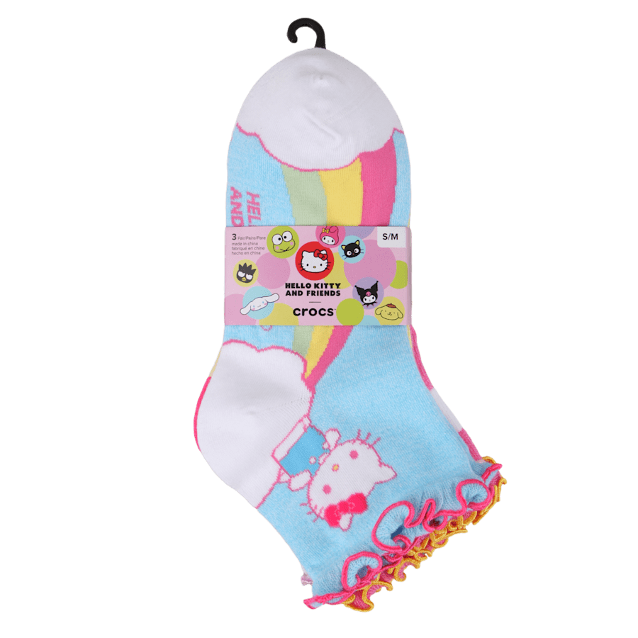 Sanrio® Crocs Socks 3 Pack - US 7394