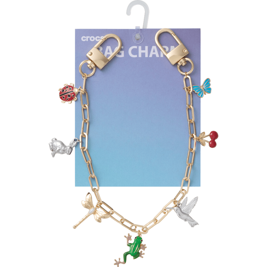 Spring Long Chain Bag Charm - US 4431