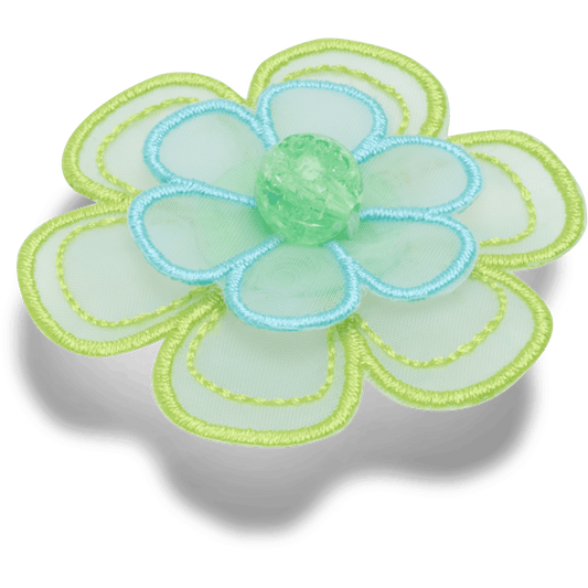 Green Mesh Flower - US 8973