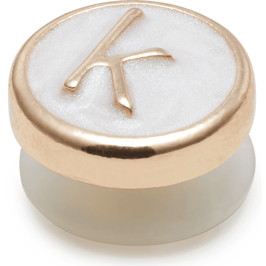 Tiny Pearlized Letter K - US 1968