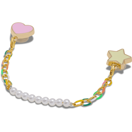 Pearl and Rainbow Bag Chain - US 4666