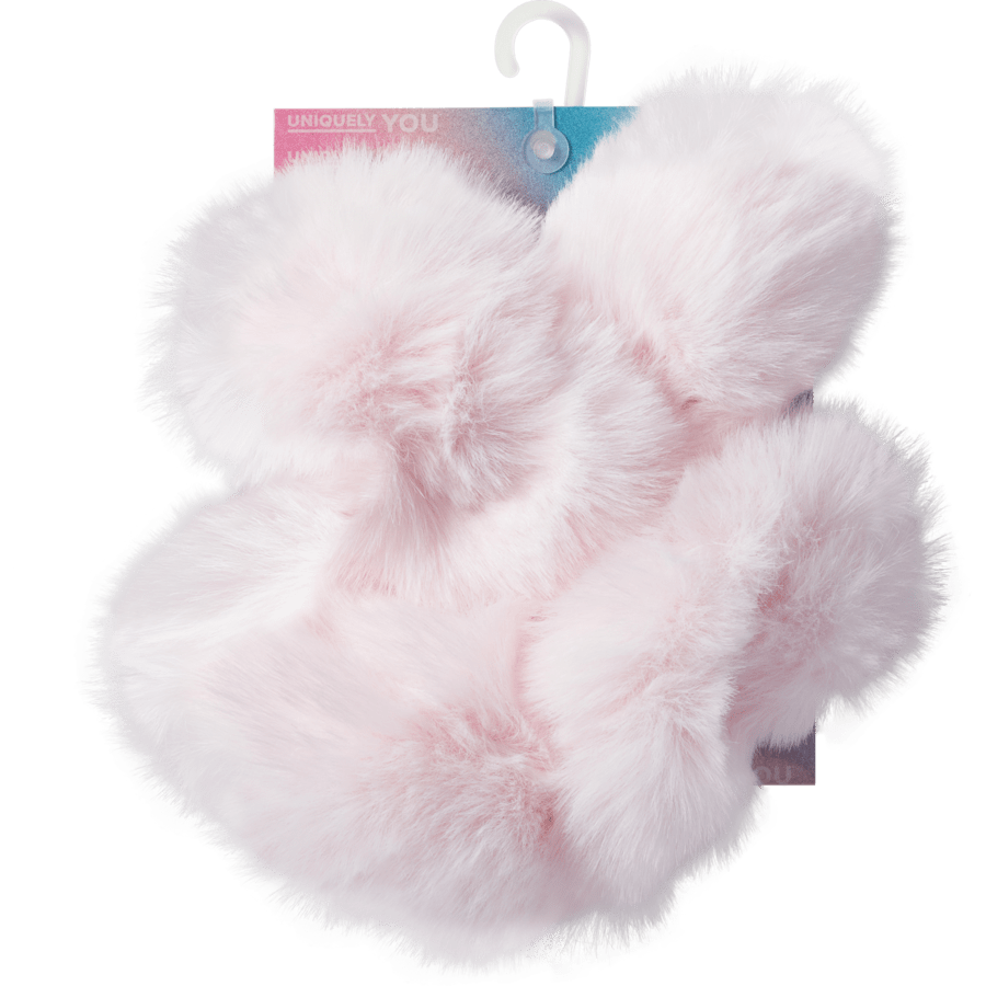 Faux Fur Back Strap Scrunchie Btc - US 8900