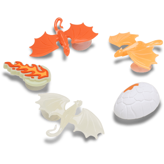 Glow In The Dark Dragon 5 Pack - US 3532