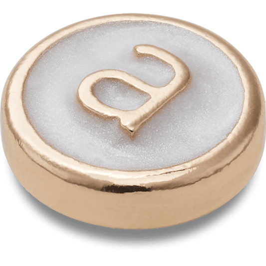 Tiny Pearlized Letter A - US 3025