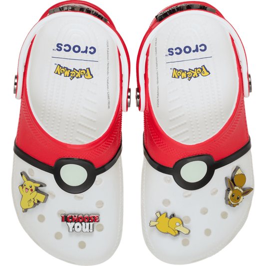 Kids’ Pokémon Poké Ball Classic Clog - US 3983
