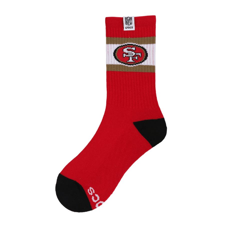 NFL San Francisco 49ers Crocs Socks - US 1082