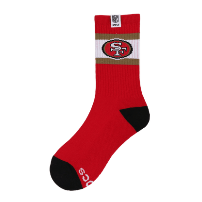 NFL San Francisco 49ers Crocs Socks - US 1082