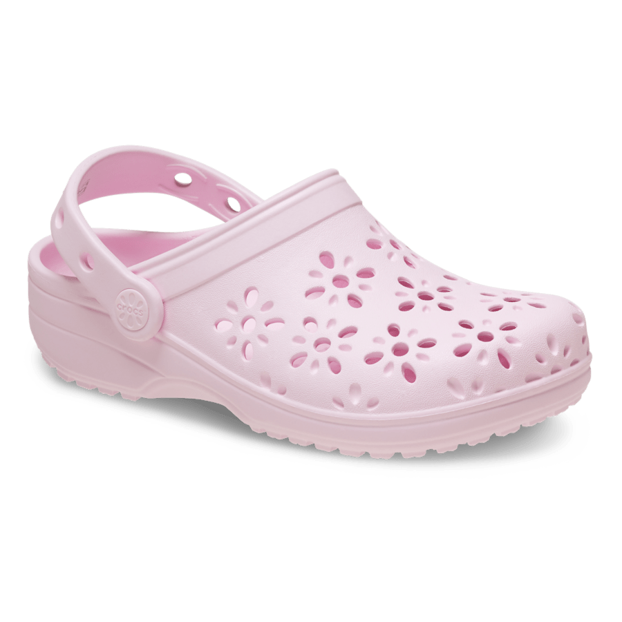 Kids' Classic Floral Cut-Out Clog - US 3114