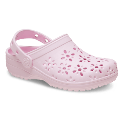 Kids' Classic Floral Cut-Out Clog - US 3114