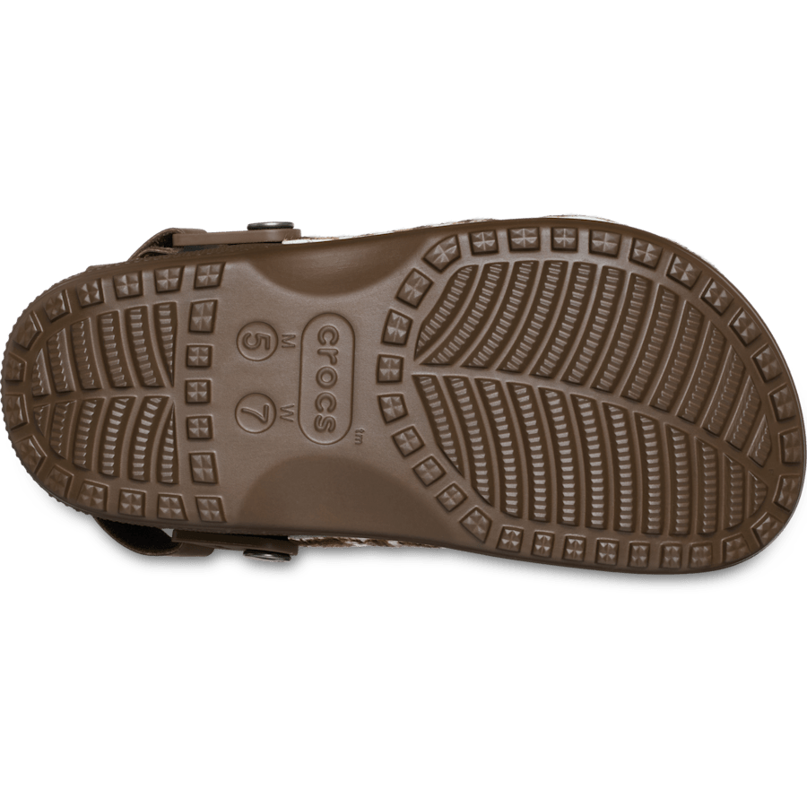 Crafted Pony Hair Clog - US 3619