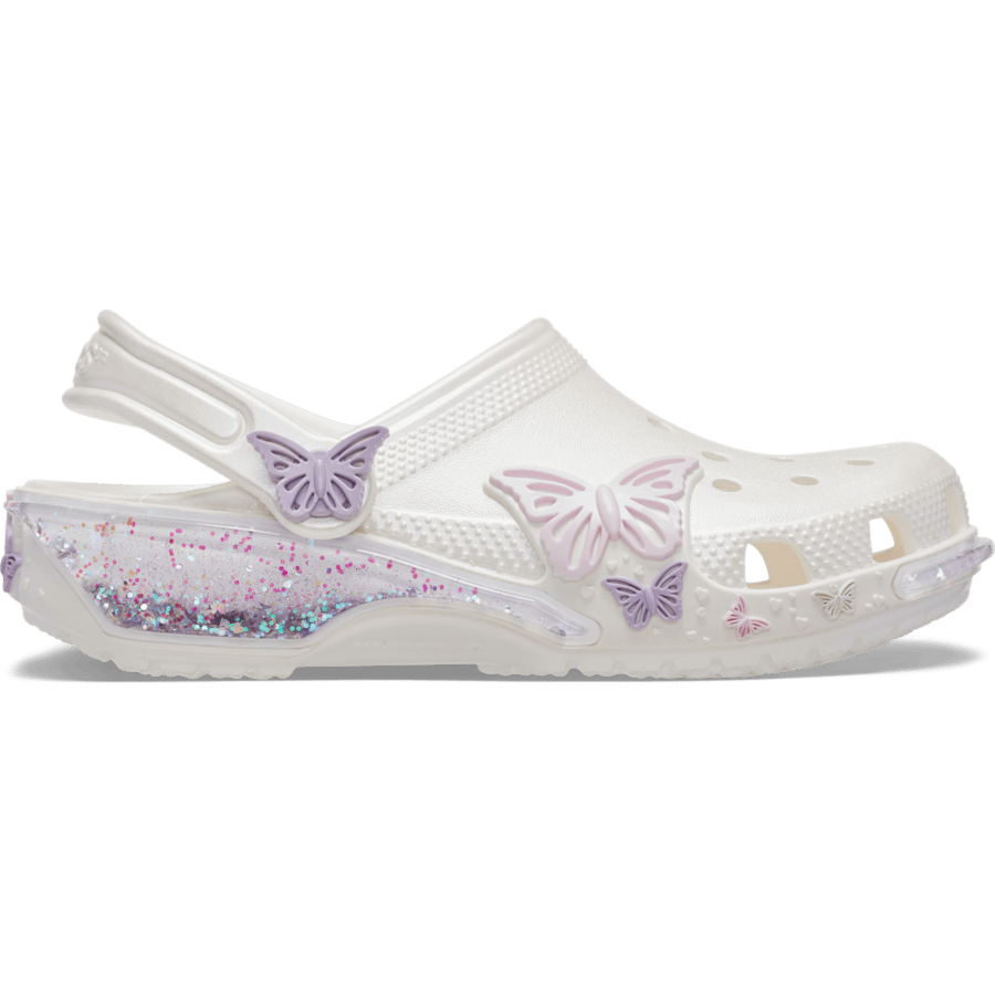 Toddler Classic Butterfly Sparkle Shaker Clog - US 4406