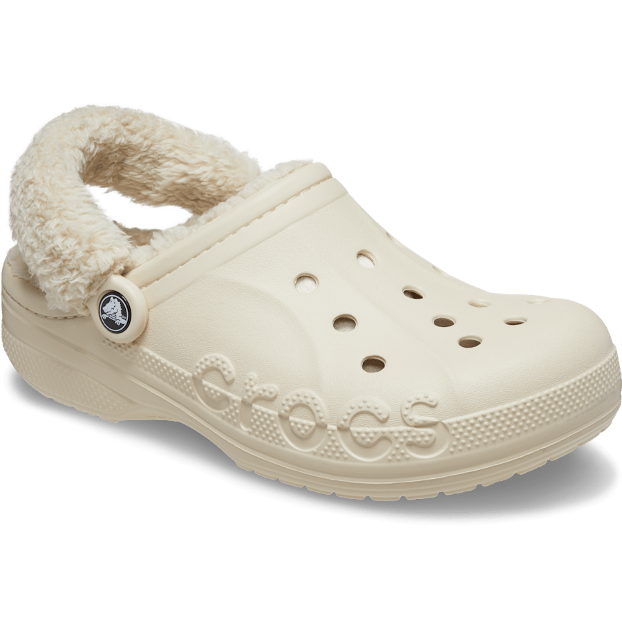 Baya Lined Fuzz-Strap Clog - US 2330