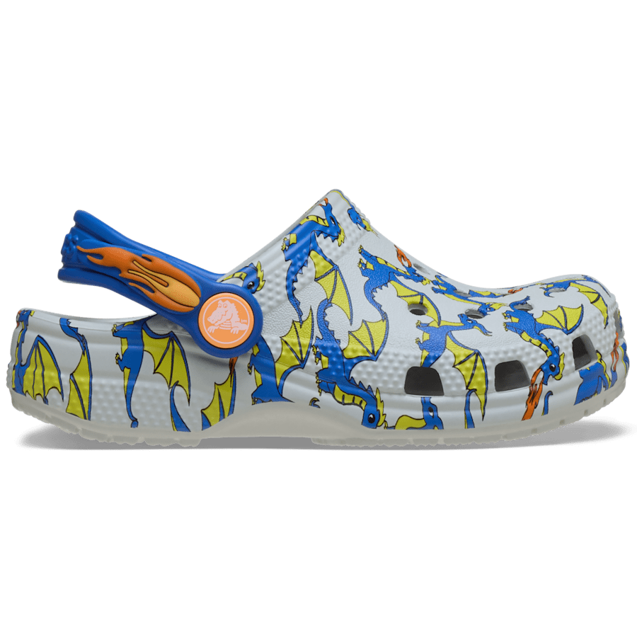 Toddler Classic Dragon Graphic Clog - US 2126