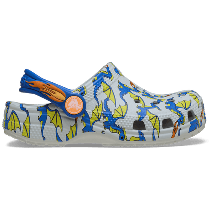 Toddler Classic Dragon Graphic Clog - US 2126