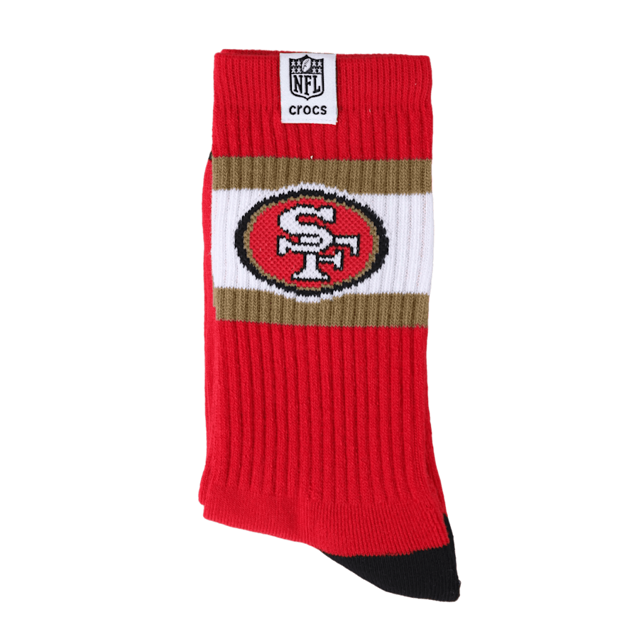 NFL San Francisco 49ers Crocs Socks - US 1082