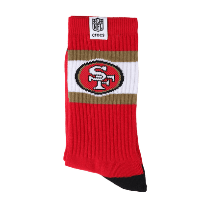 NFL San Francisco 49ers Crocs Socks - US 1082