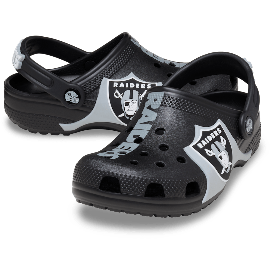 Kids’ NFL Las Vegas Raiders Graphic Classic Clog - US 3578