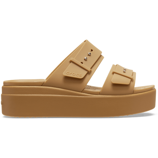 Brooklyn Buckle Low Wedge Sandal - US 8137