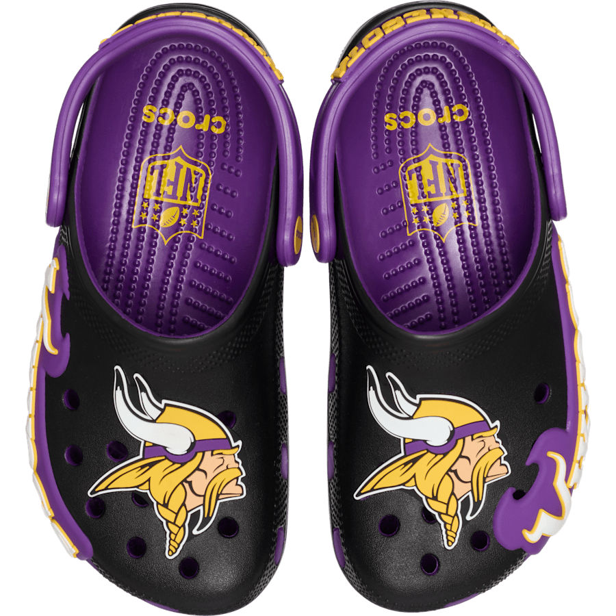 Kids' NFL Minnesota Vikings Graphic Classic Clog - US 3802