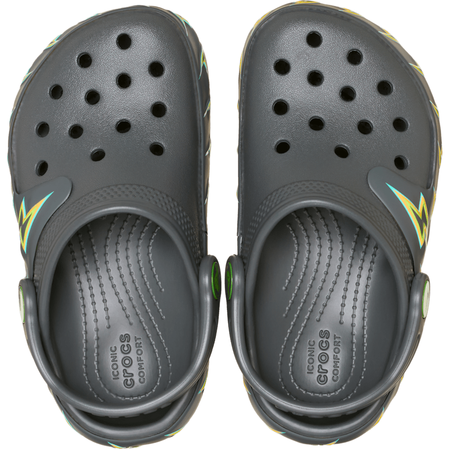 Toddler Classic Bolt Lights Clog - US 7471