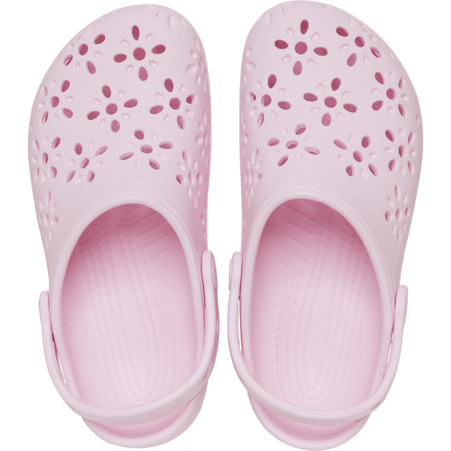 Kids' Classic Floral Cut-Out Clog - US 3114