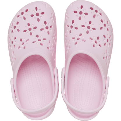 Kids' Classic Floral Cut-Out Clog - US 3114