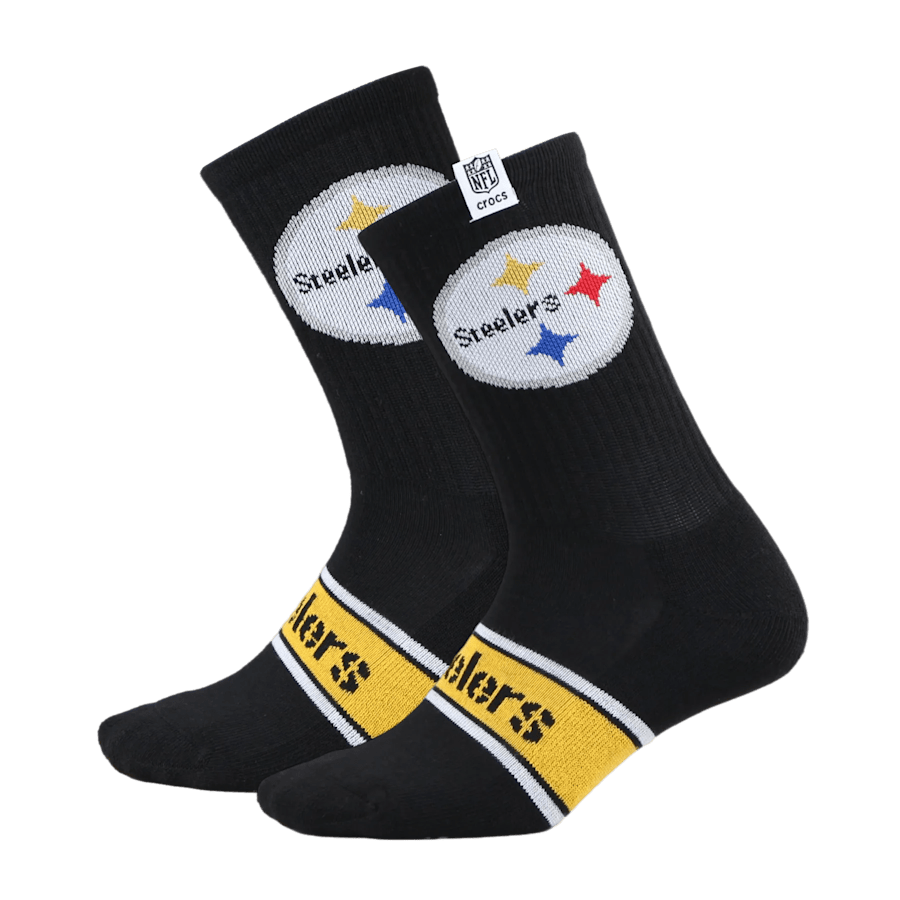 NFL Pittsburgh Steelers Crocs Socks - US 4294