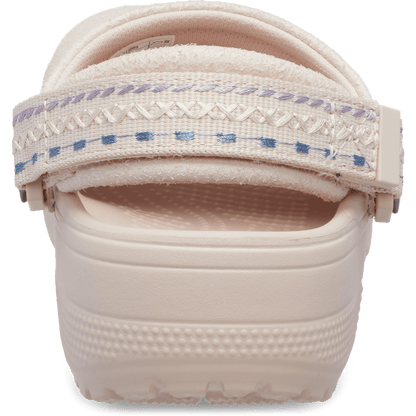 Kids' Crafted Vegan Suede Stitch Clog - US 6217