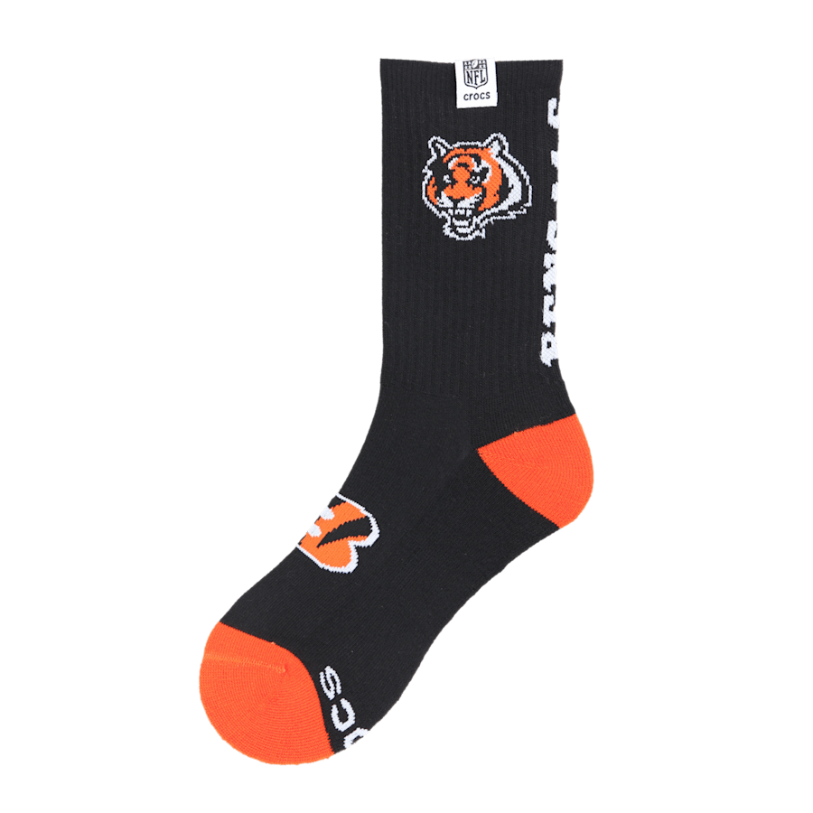 NFL Cincinnati Bengals Crocs Socks - US 6802