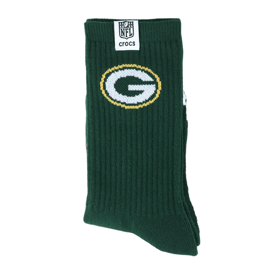 NFL Green Bay Packers Crocs Socks - US 4765