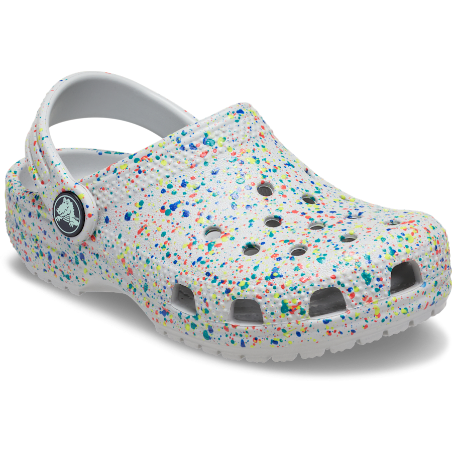 Kids' Classic Glow Paint Splatter Clog - US 5687