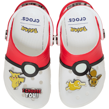 Toddler Pokémon Poké Ball Classic Clog - US 3972