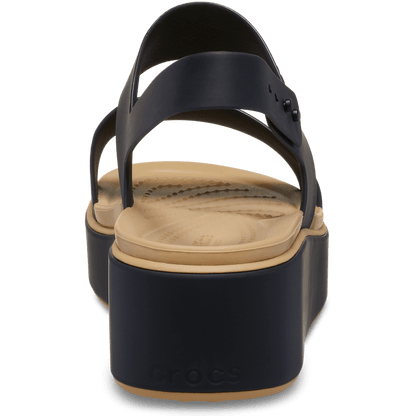 Brooklyn Low Wedge Matte Wrap Sandal - US 6047