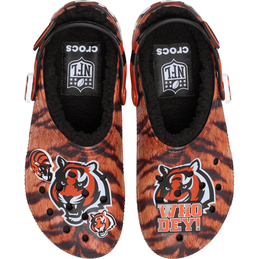 NFL Cincinnati Bengals Classic Lined Clog - US 9096