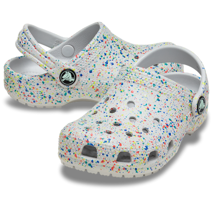 Kids' Classic Glow Paint Splatter Clog - US 5687