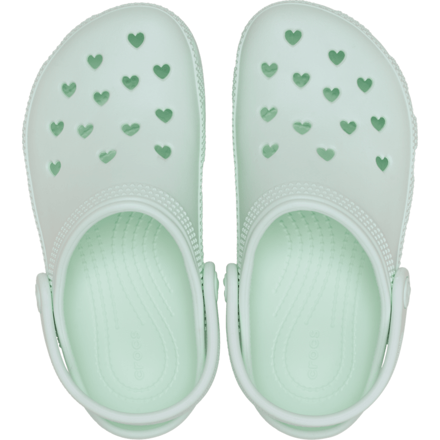 Kids' Classic Hearts Cut Out Clog - US 1093