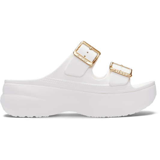 Women's Saturday Platform Metallic Buckle Sandal - US 5198