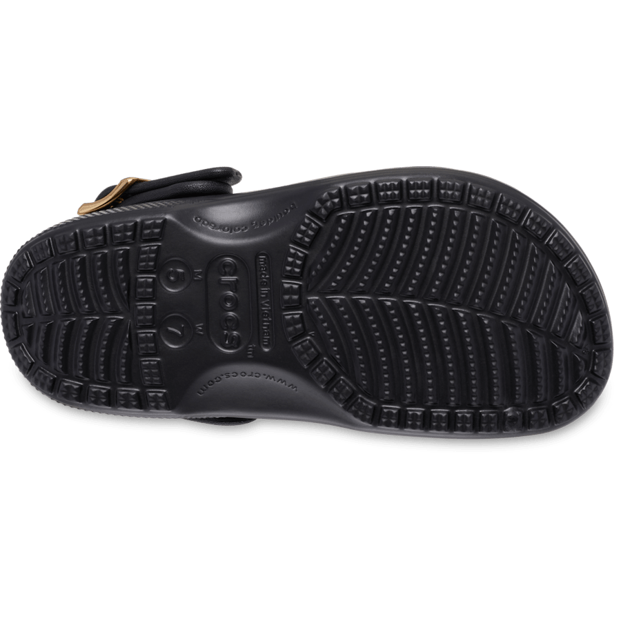 Classic Metallic Buckle Clog - US 7403