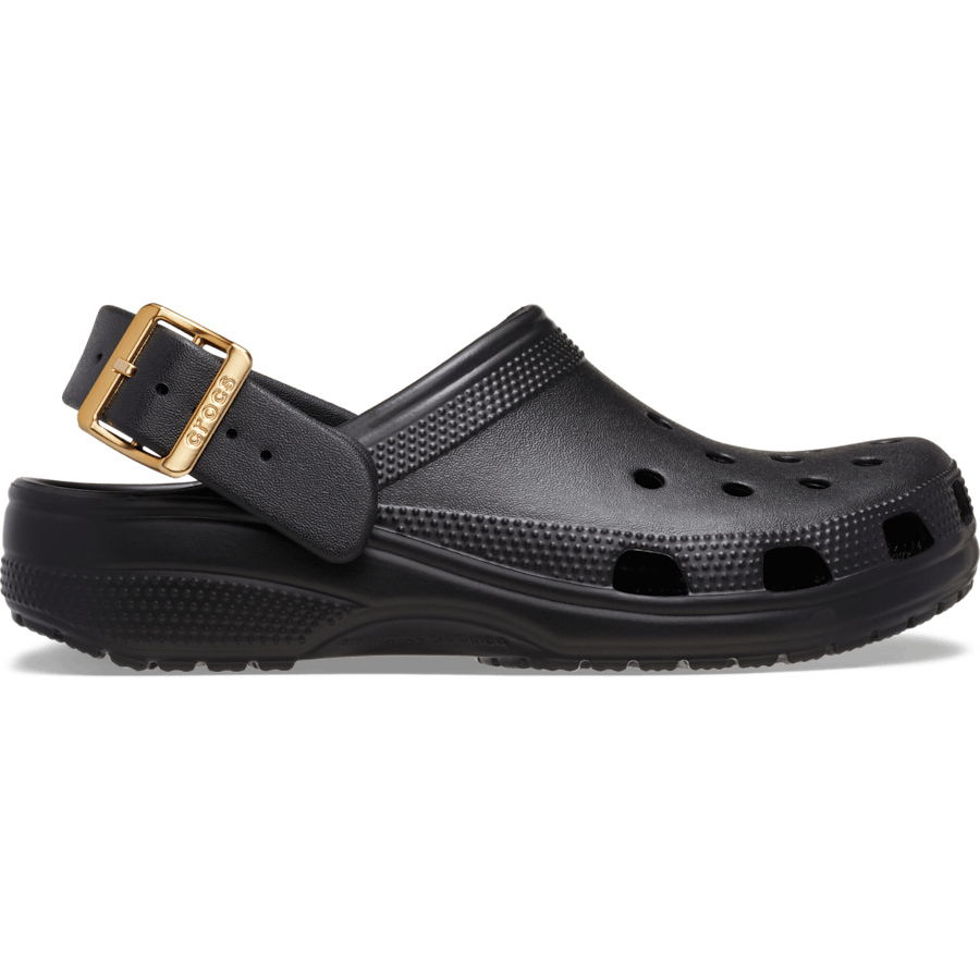 Classic Metallic Buckle Clog - US 7403