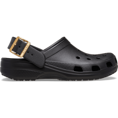 Classic Metallic Buckle Clog - US 7403